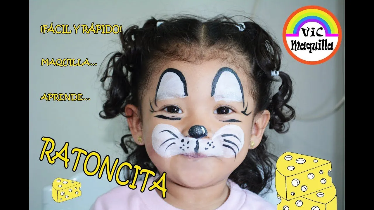 Cómo maquillar BEBÉS, DE RATONCITA, paso a paso/Pintacaritas - YouTube Cómo maquillar BEBÉS, DE RATONCITA, paso a paso/Pintacaritas - YouTube