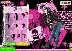 JUEGOS DE VESTIR: CHICA EMO
