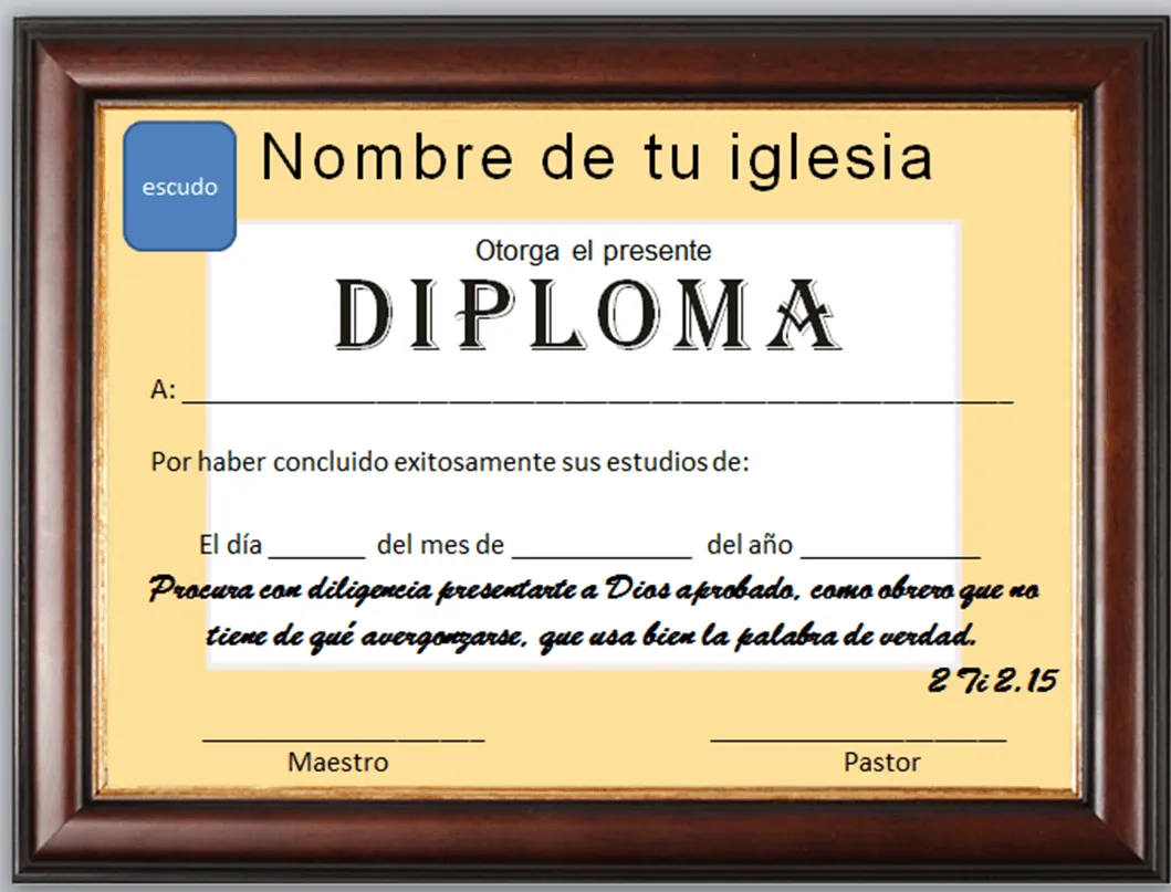 Mar de Vida Abundante: DIPLOMAS CRISTIANOS PARA DESCARGAR GRATIS