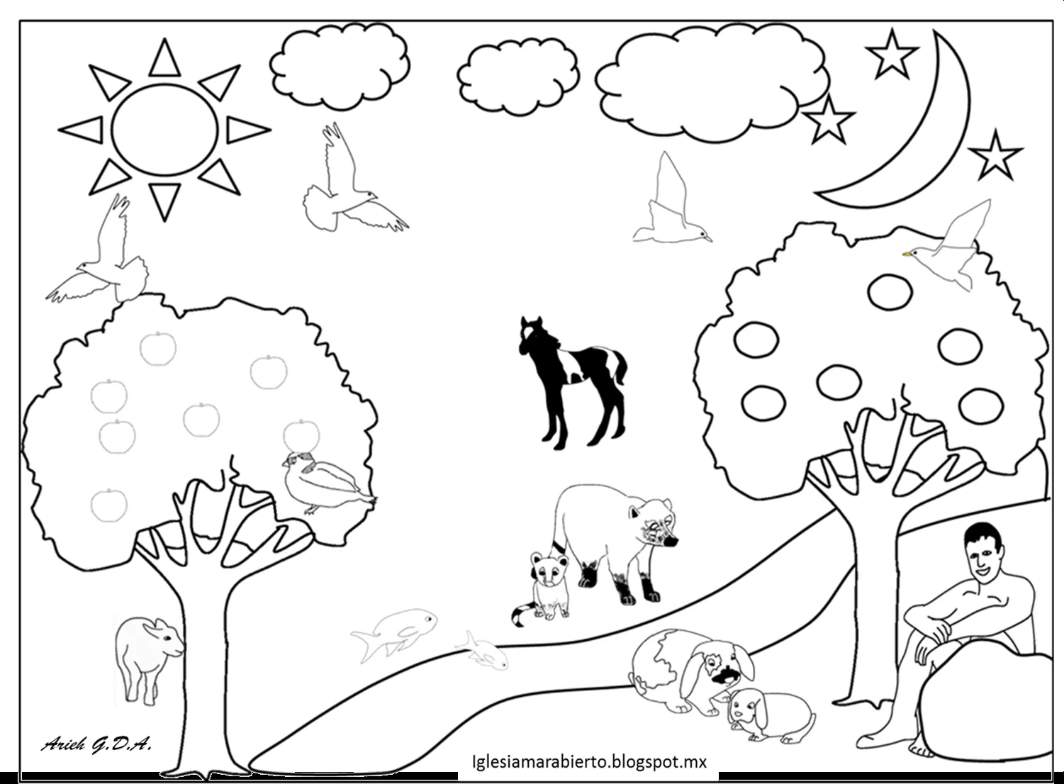 Mar de Vida Abundante: Estudio bíblico para niños Mar de Vida Abundante: Estudio bíblico para niños