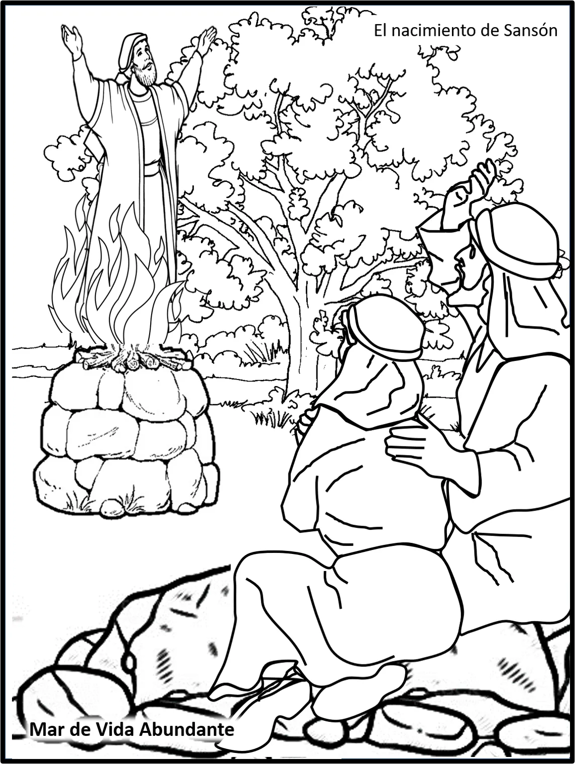 Mar de Vida Abundante: El nacimiento de Sansón - BibliKIDS Sansón día 1 Mar de Vida Abundante: El nacimiento de Sansón - BibliKIDS Sansón día 1