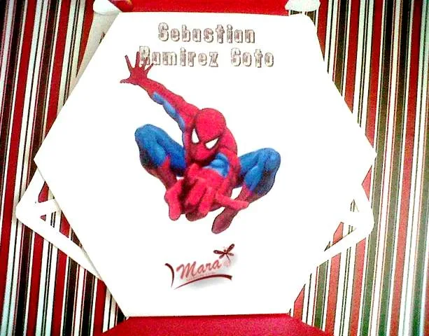 Mara Handmade : INVITACION SPIDERMAN- HOMBRE ARAÑA Mara Handmade : INVITACION SPIDERMAN- HOMBRE ARAÑA