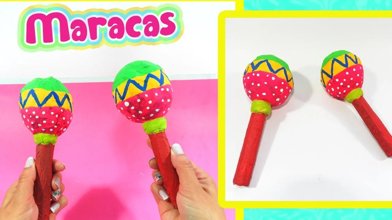 MARACAS CASERAS Instrumentos con material reciclado ♬ How to make homemade maracas - YouTube MARACAS CASERAS Instrumentos con material reciclado ♬ How to make homemade maracas - YouTube