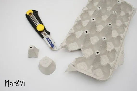 Mar&Vi Blog: DIY: Máscaras de animales hechas con cartones de huevo Mar&Vi Blog: DIY: Máscaras de animales hechas con cartones de huevo