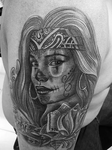 Maras y pandillas latinas.: TATUAJES DE CHOLOS GANGSTA. Tipos de ...