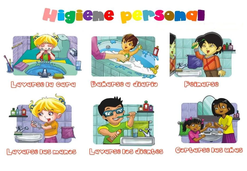 maravillosas actividades: Ciencias Naturales: Los hábitos de higiene.