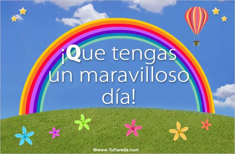 Que tengas un maravilloso día, Emociones positivas, tarjetas Que tengas un maravilloso día, Emociones positivas, tarjetas