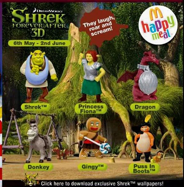 Marc's Collections 2: Mcdonald's Happy Meal - SHREK FOREVER AFTER Marc's Collections 2: Mcdonald's Happy Meal - SHREK FOREVER AFTER