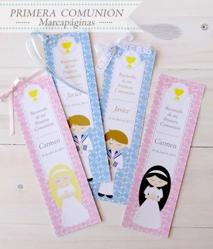 Marcapáginas para imprimir. Primera Comunión. | Hazlo Especial ... Marcapáginas para imprimir. Primera Comunión. | Hazlo Especial ...