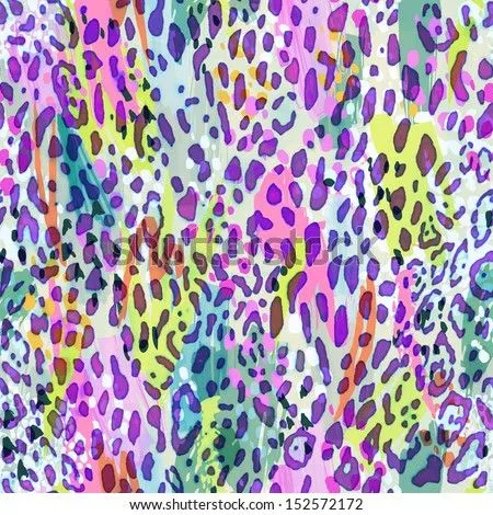Painted Neon Animal Print ~ Seamless Background Imagen de archivo ... Painted Neon Animal Print ~ Seamless Background Imagen de archivo ...