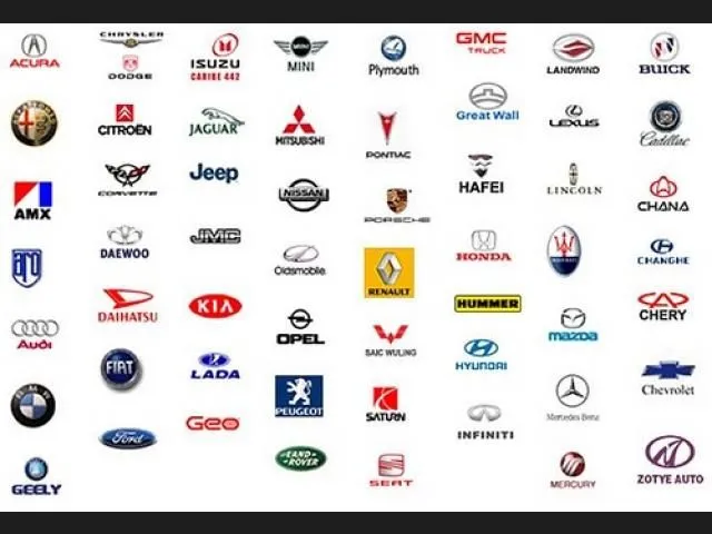 Imagenes de marcas de carros con Nombres | Imagenes