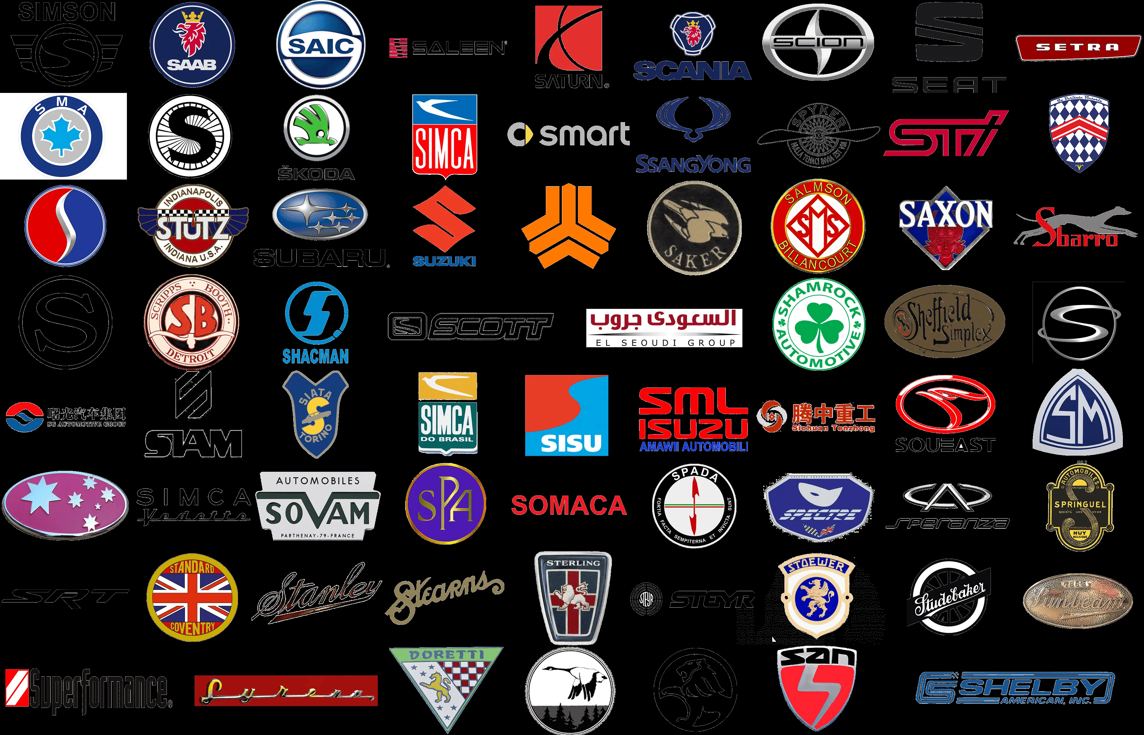 Marcas de coches que empiezan con S : valor, histria, png, vector Marcas de coches que empiezan con S : valor, histria, png, vector