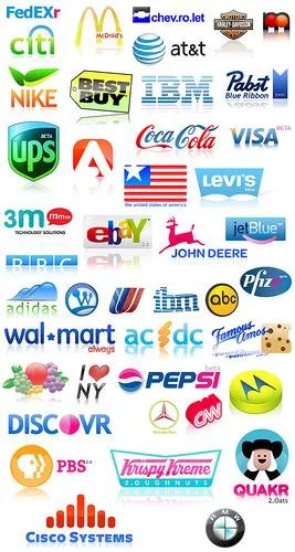 Logotipos Famosos de várias Marcas de Empresas em estilos Web 2.0 ... Logotipos Famosos de várias Marcas de Empresas em estilos Web 2.0 ...