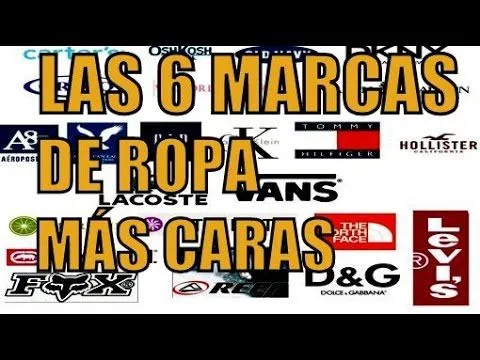 LAS 6 MARCAS DE ROPA MÁS CARAS DEL MUNDO - YouTube LAS 6 MARCAS DE ROPA MÁS CARAS DEL MUNDO - YouTube