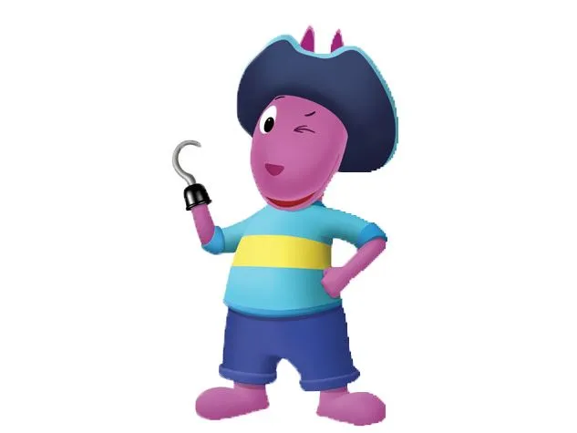 Marcia Magiarte: Bonecos Backyardigans Pirata