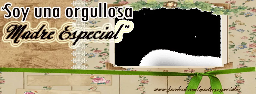 Más que Especial".: Marco para Biografía en Facebook Más que Especial".: Marco para Biografía en Facebook