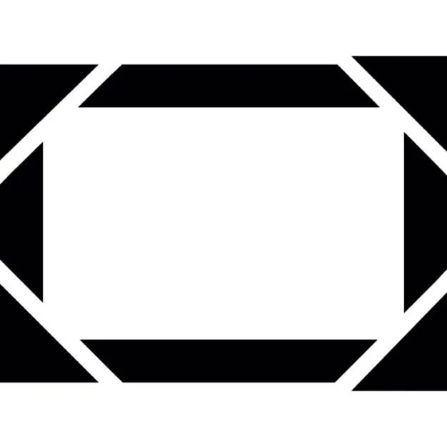 Marco con bordes triangulares | Descargar Iconos gratis