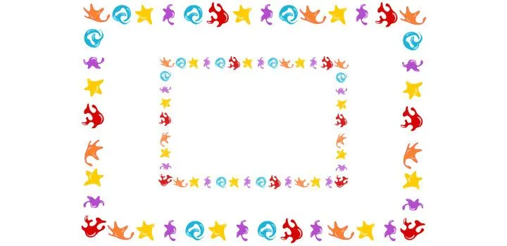 Bordes infantiles VECTOR - Imagui