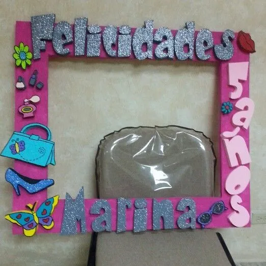 Marcos Para Fiestas on Pinterest | Women Birthday, Party Props and ...