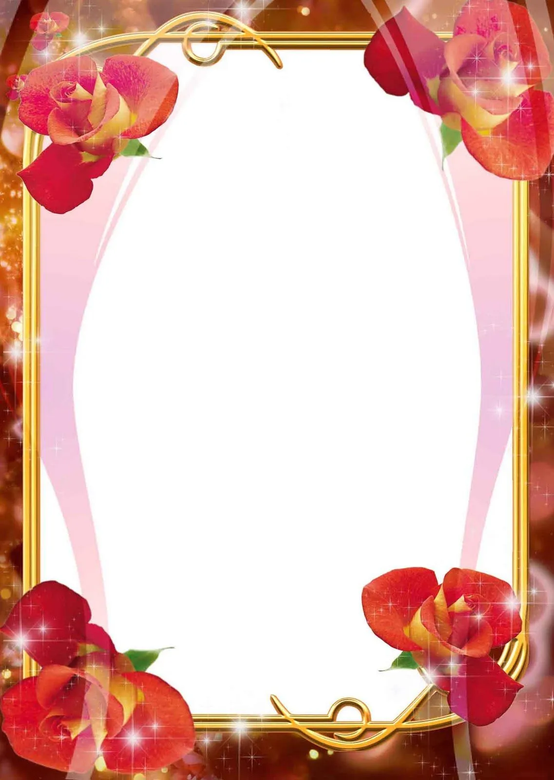 Marco floral - Marcos en psd y png para descargar gratis.