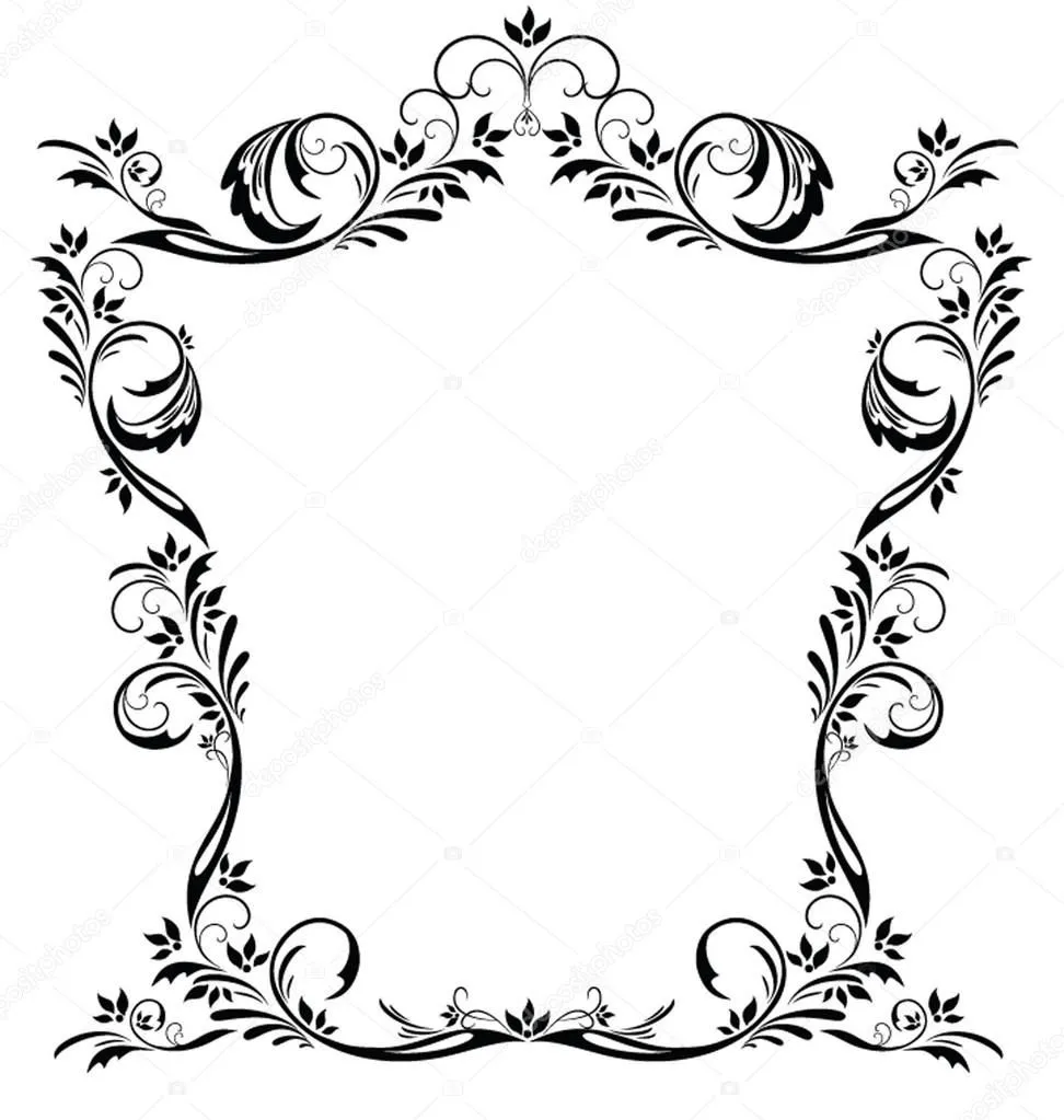 marco floral vector Vintage — Vector stock © antonovaolena #