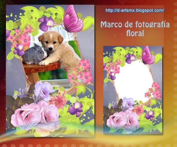 Marco de fotografia floral 001 by neryl86 on deviantART Marco de fotografia floral 001 by neryl86 on deviantART