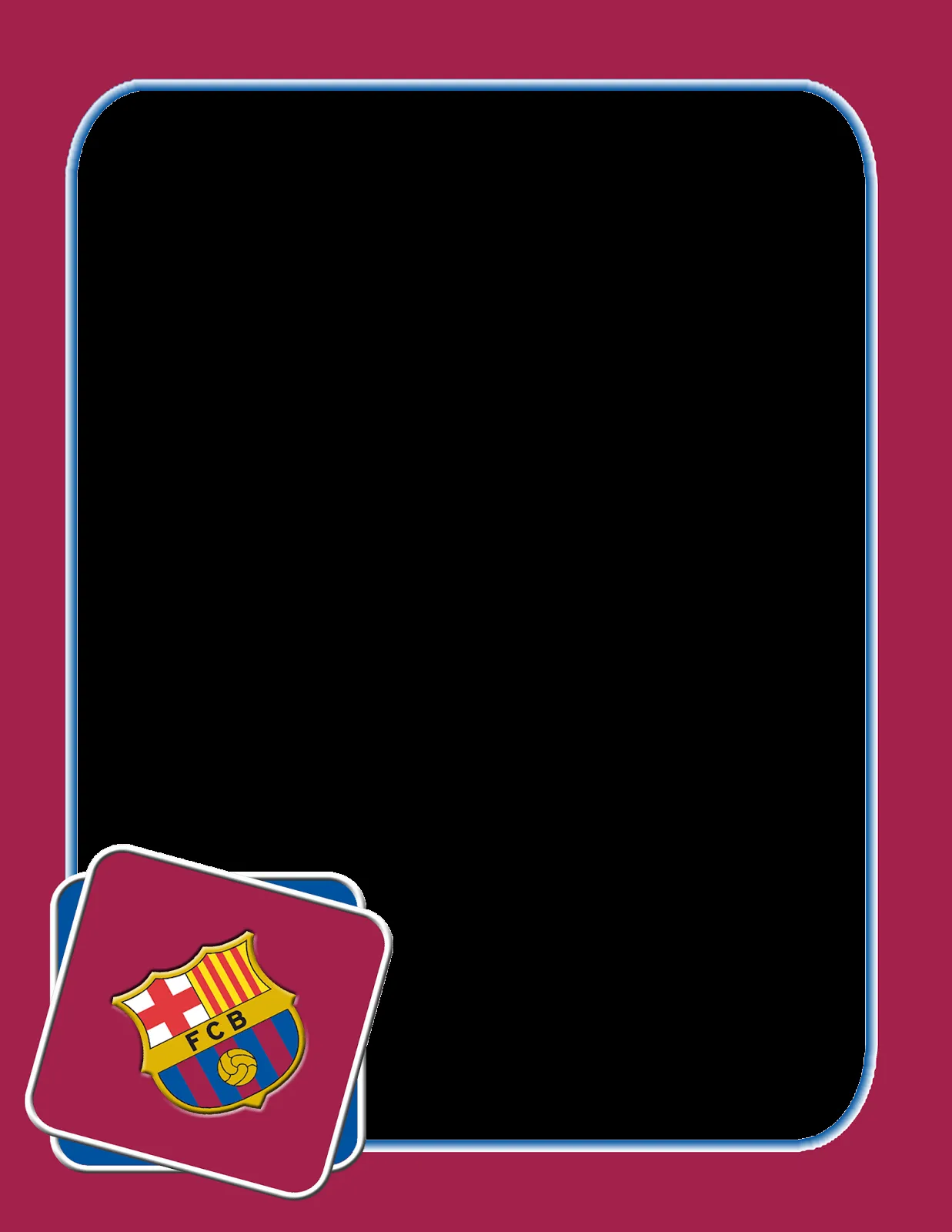 Marco para hacer Fotomontajes del F. C. Barcelona | Photo Frames Marco para hacer Fotomontajes del F. C. Barcelona | Photo Frames