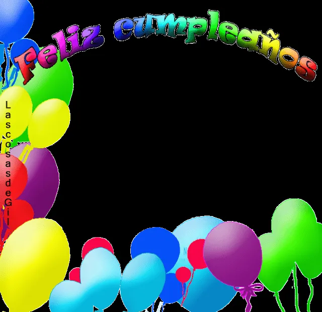 Marco para fotos de feliz cumpleaños - Imagui