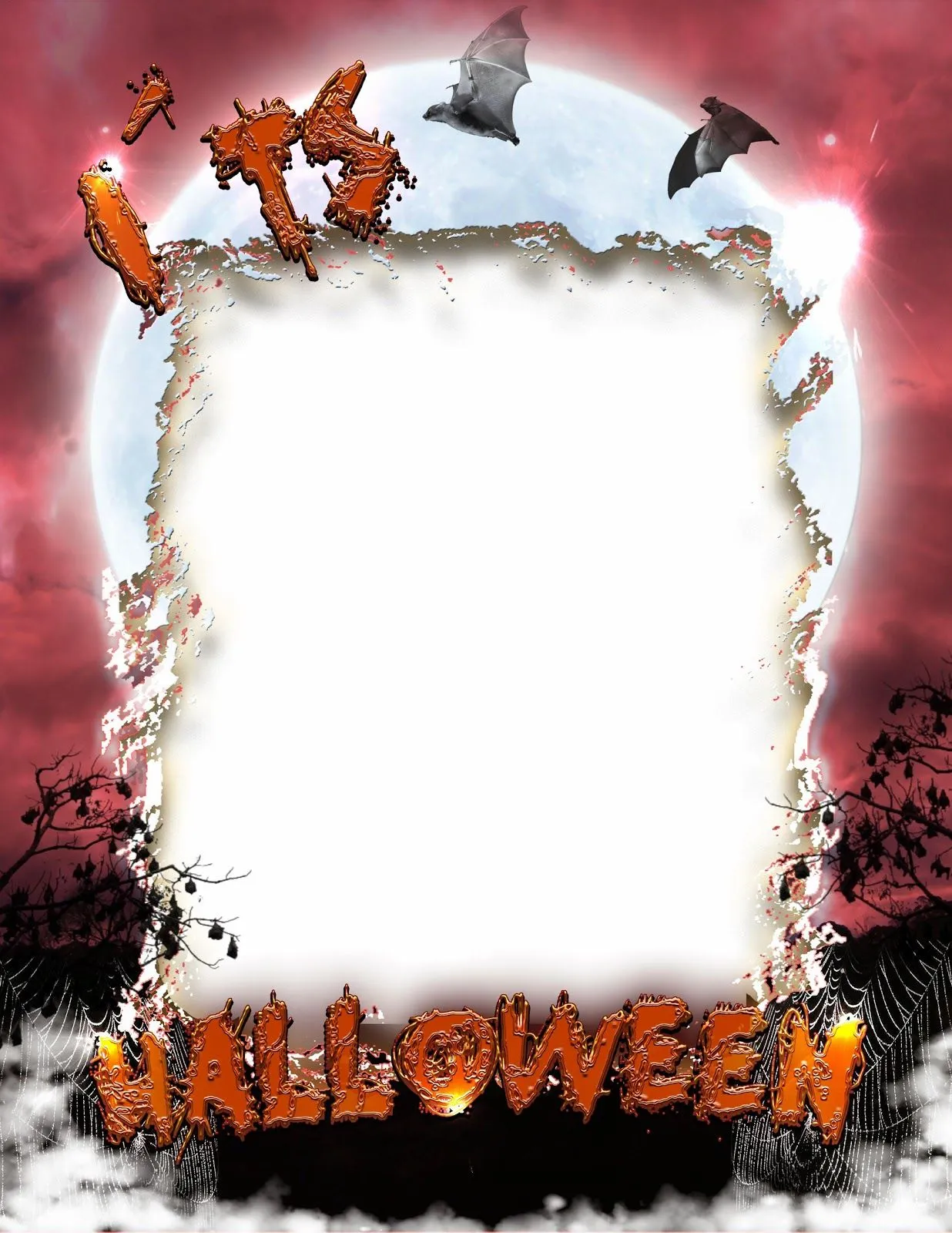 Marco para fotos de Halloween en PNG | Frames Marco para fotos de Halloween en PNG | Frames