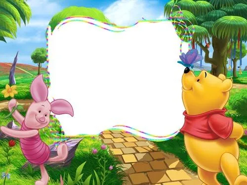  ... Pantalla y Mucho Más: Marcos para fotos infantiles - Winnie The Pooh