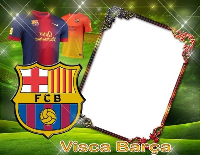 Marco para fotos inspirado en el Barça | Photo Frames Marco para fotos inspirado en el Barça | Photo Frames