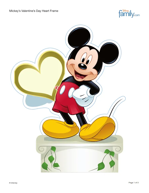 Marco de fotos de Mickey | VLC peque