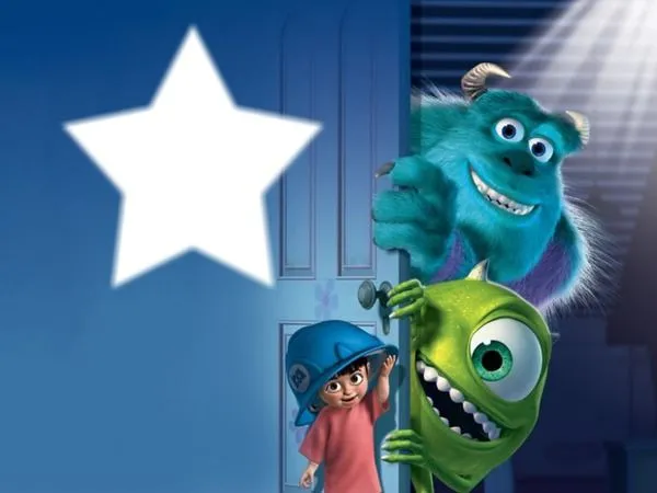 Marco para fotos Monster INC - Imagui