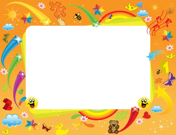 Marco de niños — Vector stock © slaviana #1979649 Marco de niños — Vector stock © slaviana #1979649