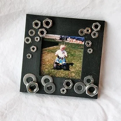 Un marco para un papá amante del motor - Guía de MANUALIDADES Un marco para un papá amante del motor - Guía de MANUALIDADES