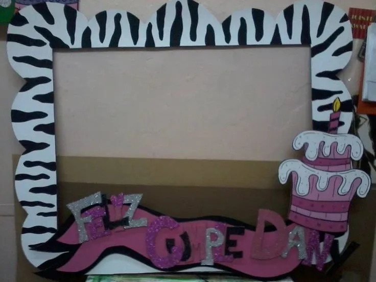 marco personalizado | Party frame | Pinterest