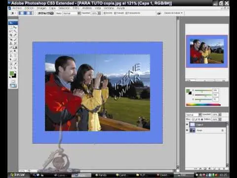 09 COMO HACER UN MARCO EN PHOTOSHOP - YouTube 09 COMO HACER UN MARCO EN PHOTOSHOP - YouTube