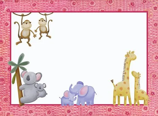 Marcos de animales para niños - Imagui
