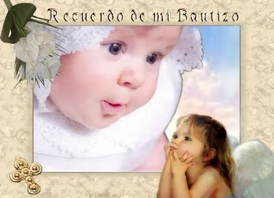 Marcos para foto de bautizo - Imagui