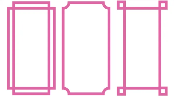 Piensa en Chic: CHIC DECO: WASHI TAPE FRAMES Piensa en Chic: CHIC DECO: WASHI TAPE FRAMES