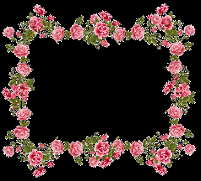 Marco de rosas del rosal | Imagenes Sin Copyright Marco de rosas del rosal | Imagenes Sin Copyright