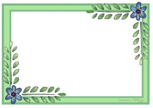 Marcos con rosas en word - Imagui