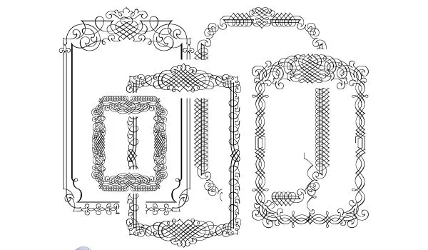 Marcos Caligráficos | Vectores Gratis