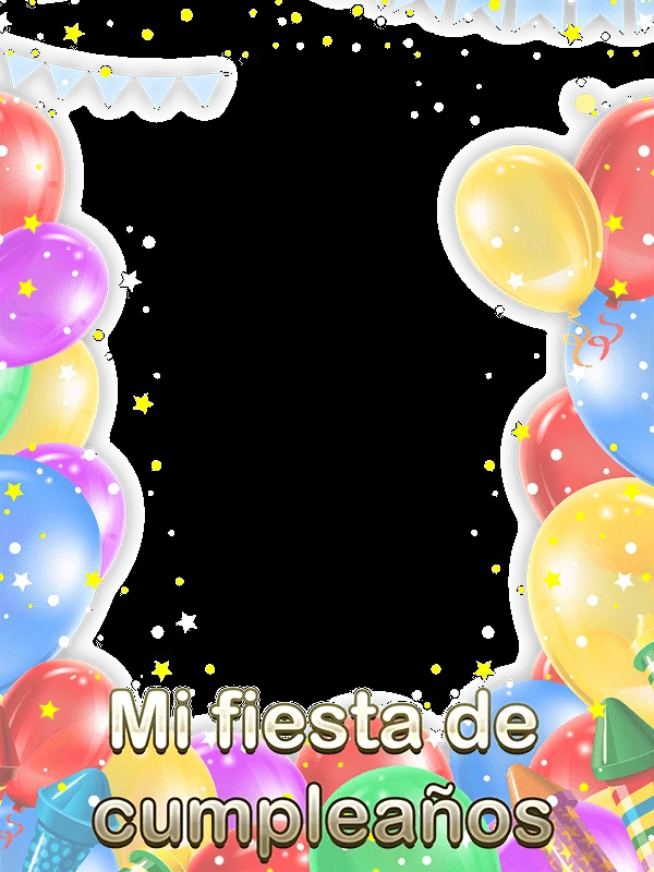 Foto invitación para cumpleaños - Marcos en psd y png para ... Foto invitación para cumpleaños - Marcos en psd y png para ...