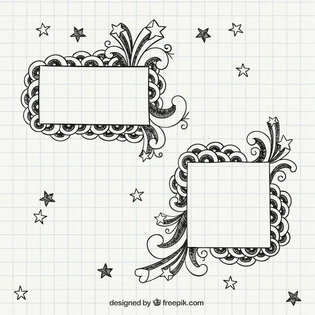 Marcos en cuaderno | Descargar Vectores gratis Marcos en cuaderno | Descargar Vectores gratis