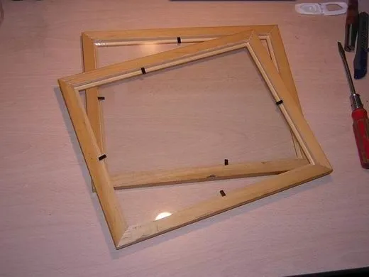 Como hacer marcos para cuadros caseros de madera | Aprender hacer ... Como hacer marcos para cuadros caseros de madera | Aprender hacer ...
