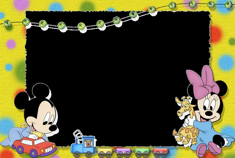 Marcos con dibujos animados - Imagui