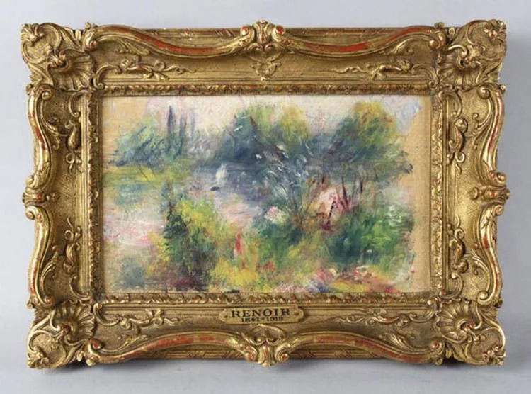 marcos dorados en oro fino | Restauración de marcos