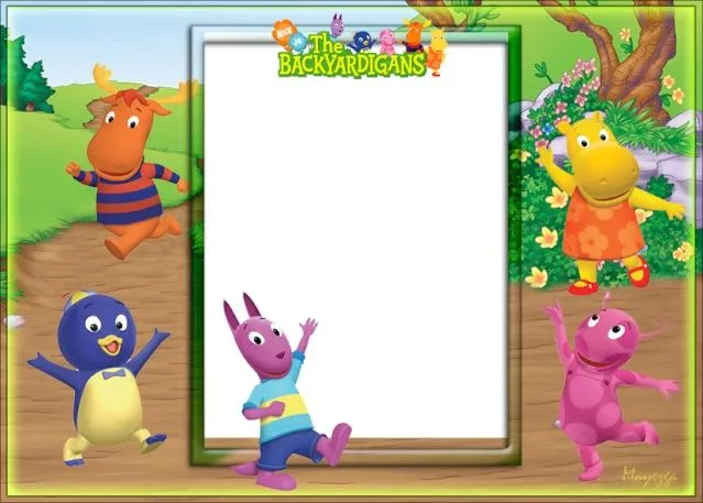 Marcos para fotos de backyardigans - Imagui