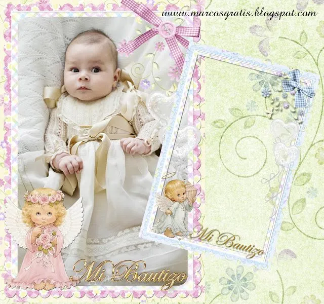 4 Marcos para Fotos Bautizo, variados diseños en Png y Psd ... 4 Marcos para Fotos Bautizo, variados diseños en Png y Psd ...